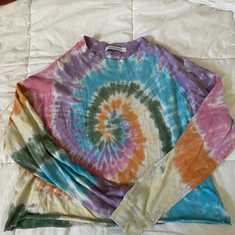 super cozy and stretchy tye dye long sleeve